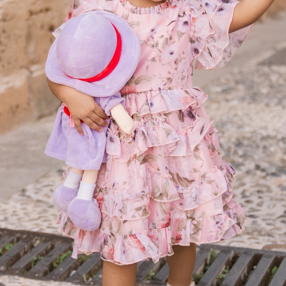 Ivy City Co Toddler Tiered Floral Dress 12-18 M - Picture 5 of 7